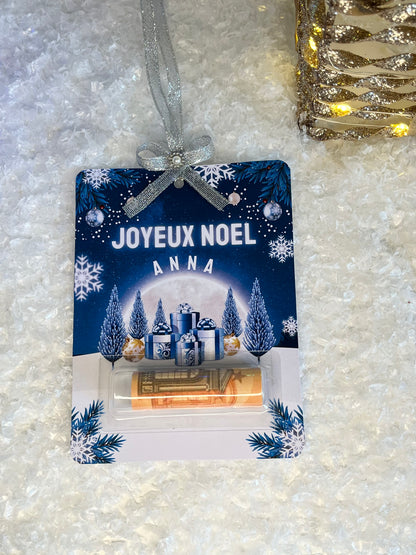 Cartes à billets noël